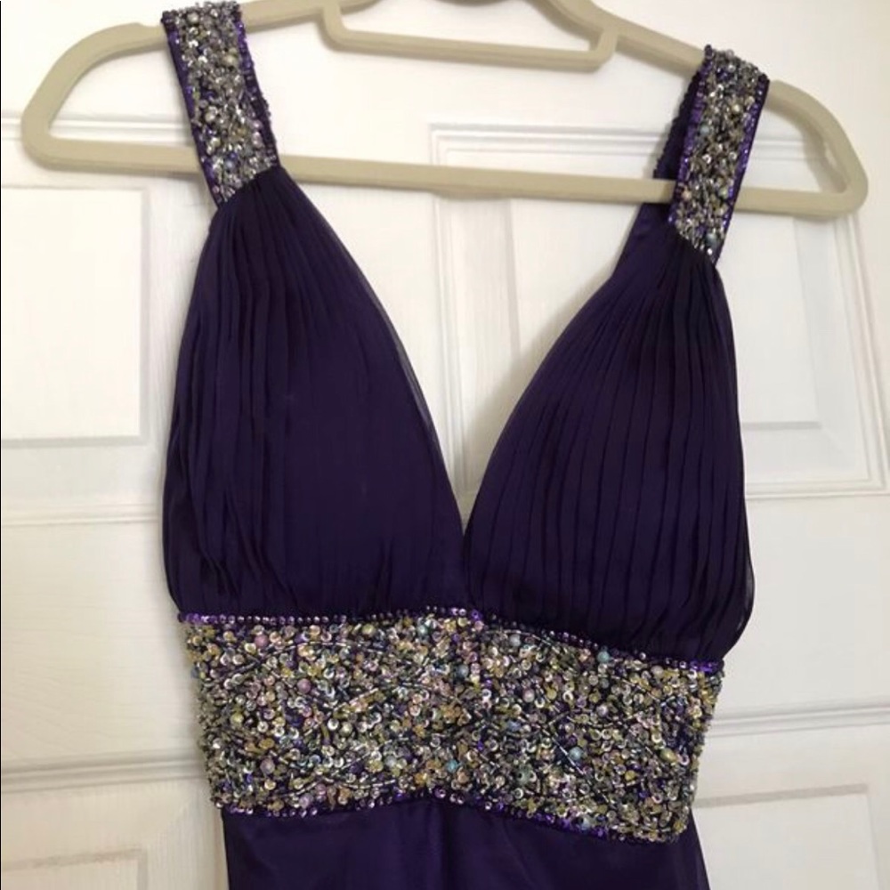 Beautiful Purple Gown (worn once)